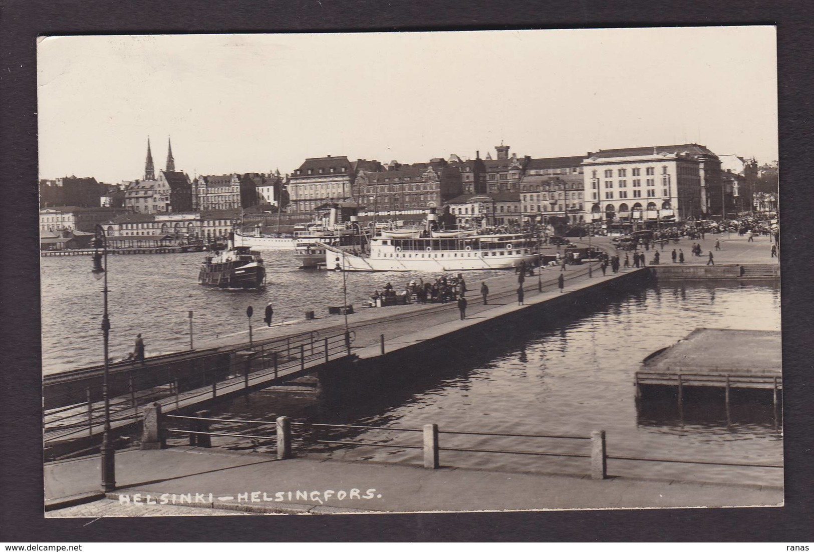 CPA Finlande Finland Helsinki Carte Photo RPPC Non Circulé - Finnland