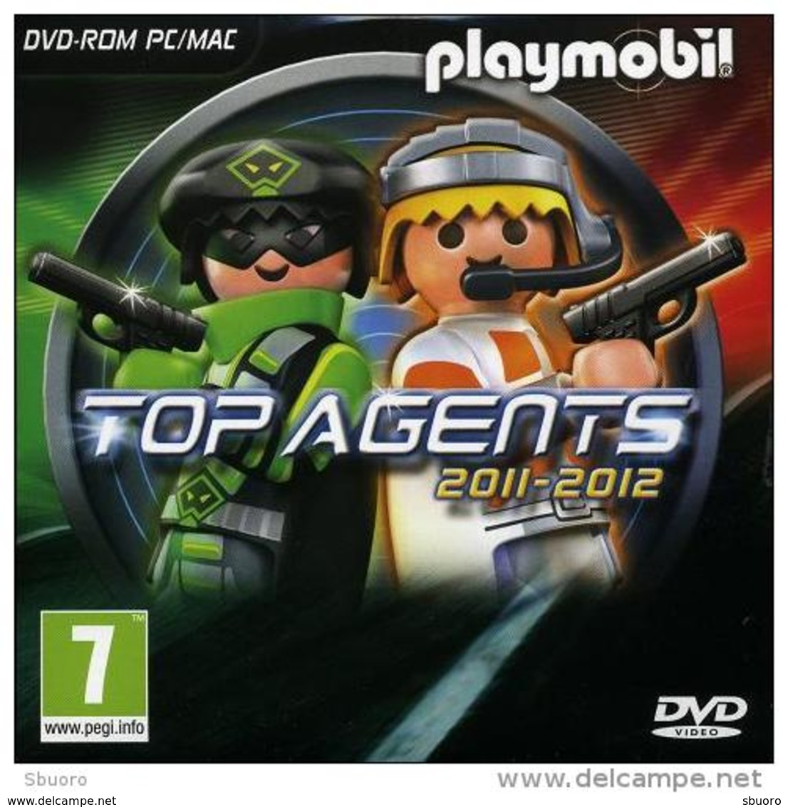 DVD Playmobil - Top Agents - 2011 2012 - Collector Collectible Multimedia - Playmobil