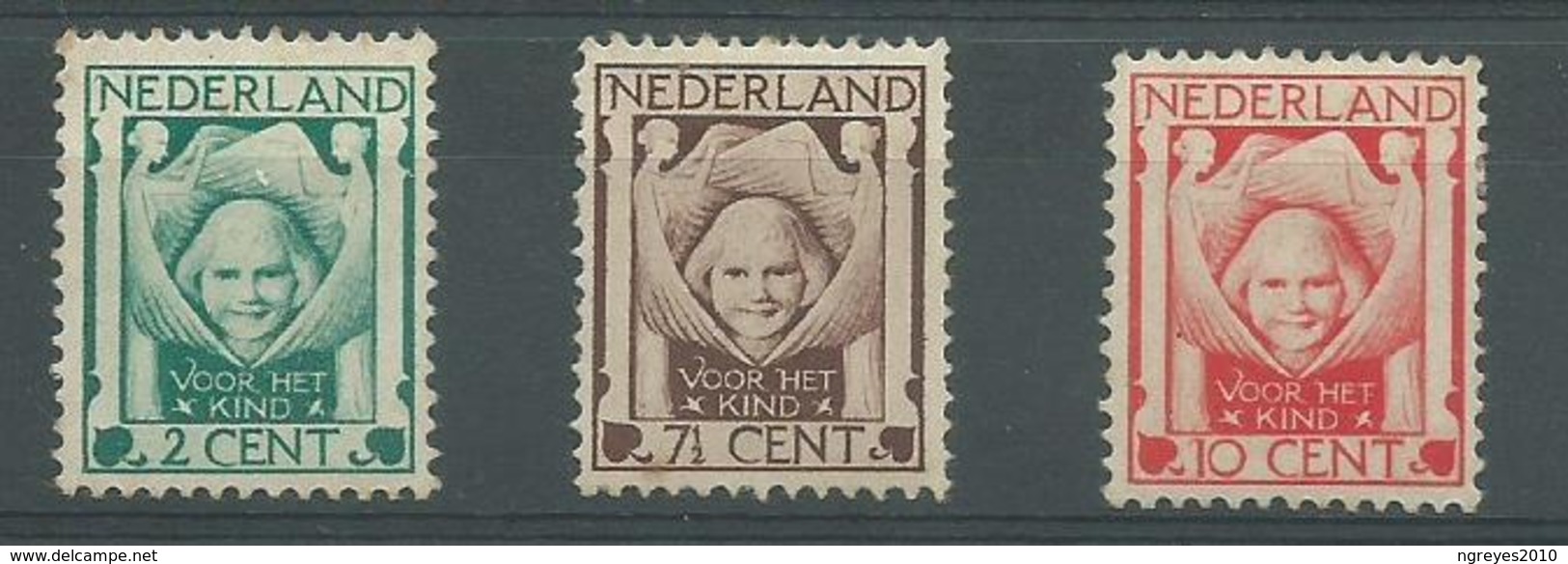 200035077  HOLANDA  YVERT  Nº  159/61  */MH - Neufs