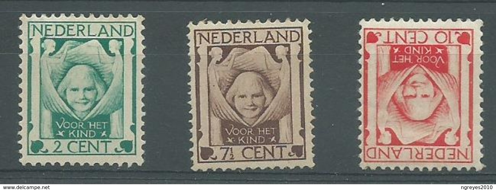 200035078  HOLANDA  YVERT  Nº  159/61  */MH - Neufs