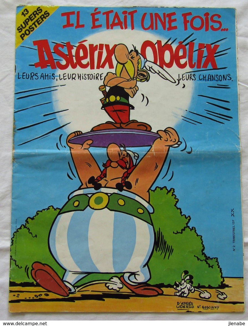 IL ETAIT UNE FOIS ASTERIX Et OBELIX Grand Recueil De 24 Planches Avec 13 Posters - Sérigraphies & Lithographies