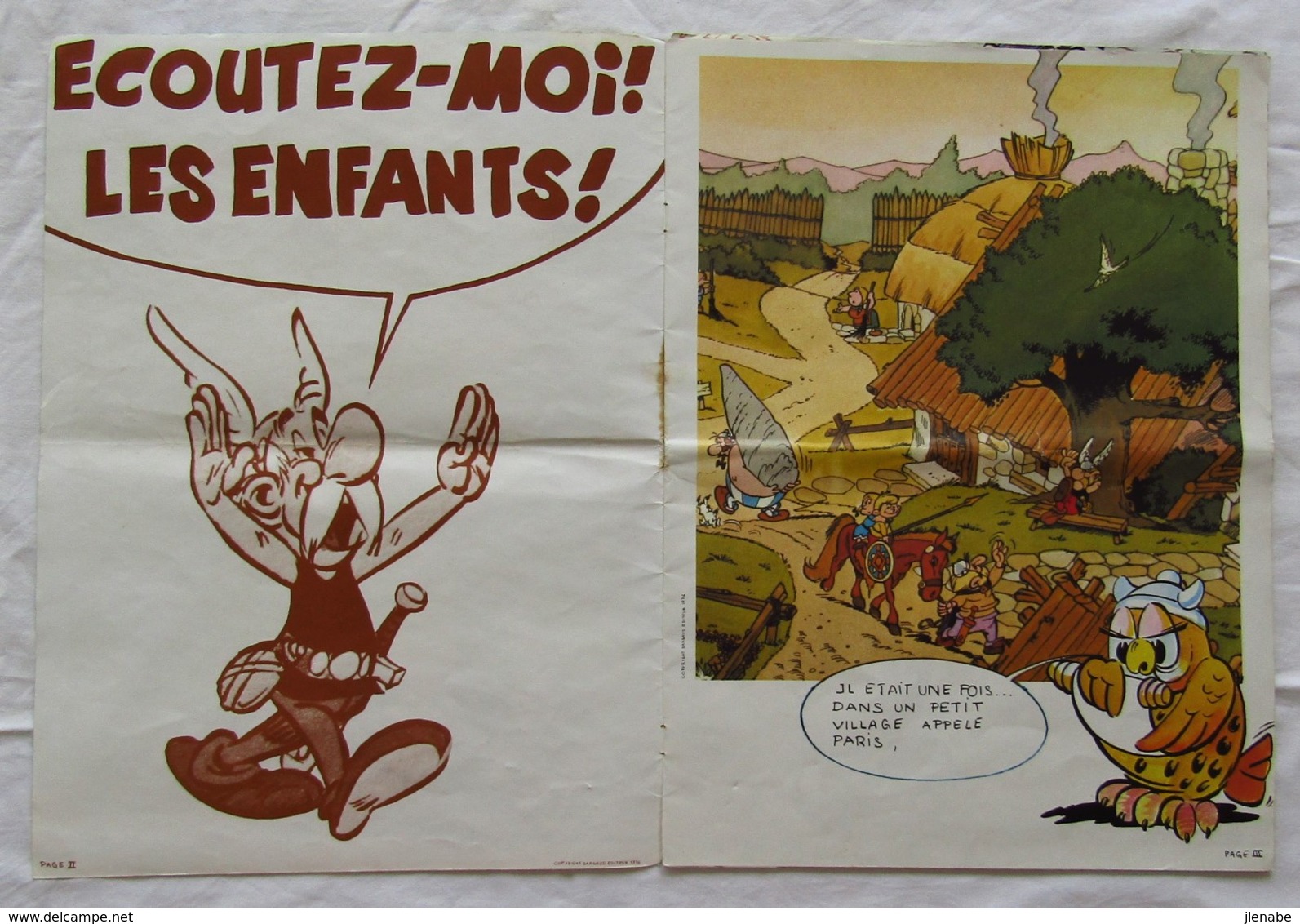 IL ETAIT UNE FOIS ASTERIX Et OBELIX Grand Recueil De 24 Planches Avec 13 Posters - Serigraphies & Lithographies