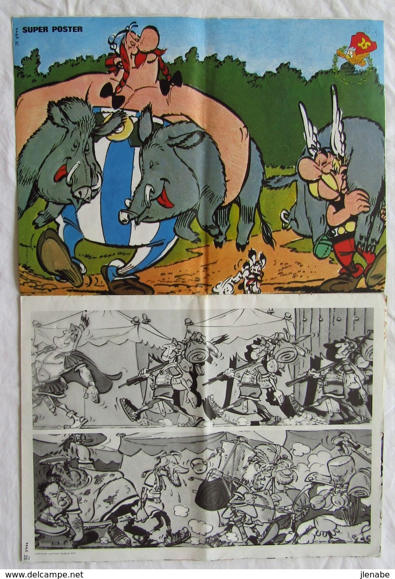 IL ETAIT UNE FOIS ASTERIX Et OBELIX Grand Recueil De 24 Planches Avec 13 Posters - Screen Printing & Direct Lithography