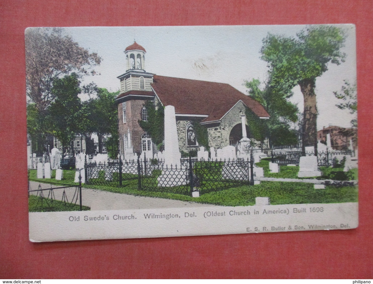 Old Swede's Church & Cemetery  - Delaware > Wilmington > Ref 4045 - Wilmington