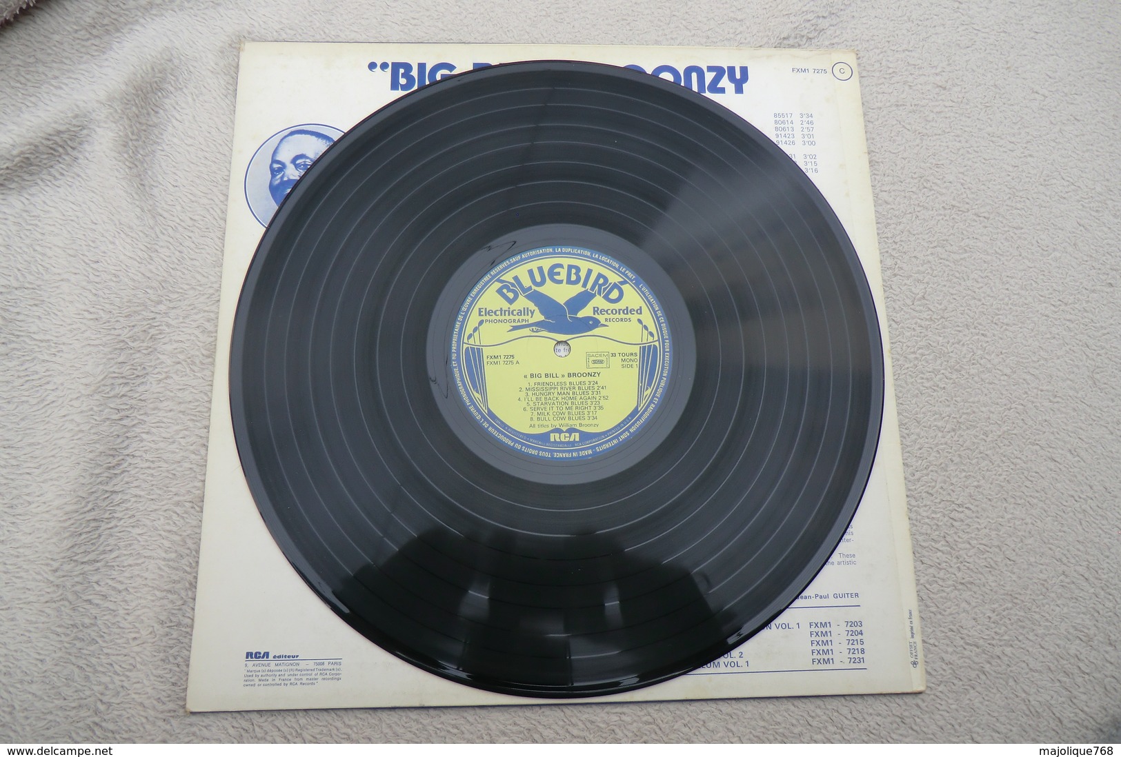 Bluebird N°6 - "Big Bill" Broonzy - RCA FXM1 7275 - - Blues