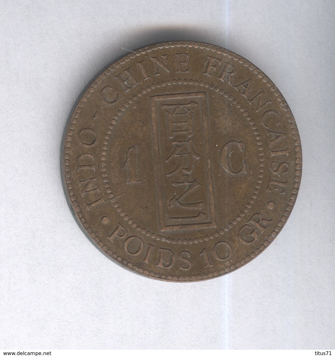 1 Centime Indochine Française 1894 - Otros & Sin Clasificación