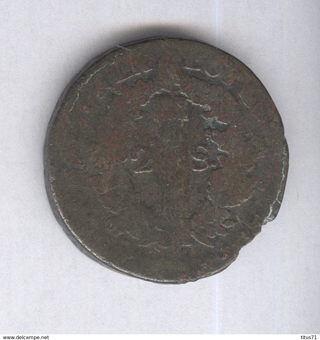 2 Sols France 1792 R - Otros & Sin Clasificación