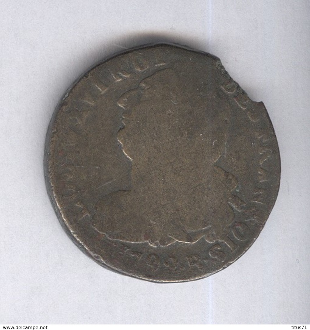 2 Sols France 1792 R - Otros & Sin Clasificación