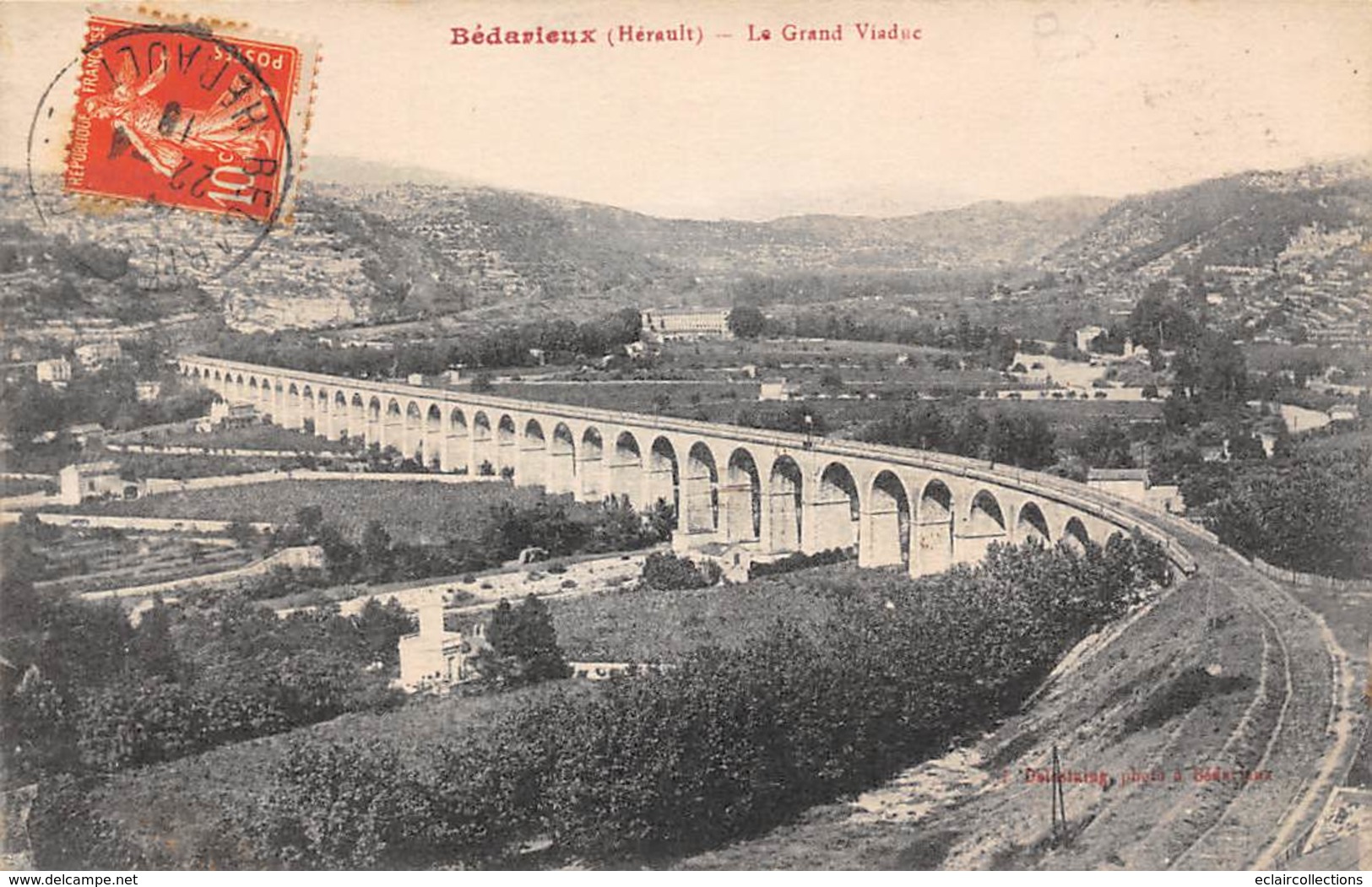 Bédarieux        34            Le Grand Viaduc           (Voir Scan) - Bedarieux