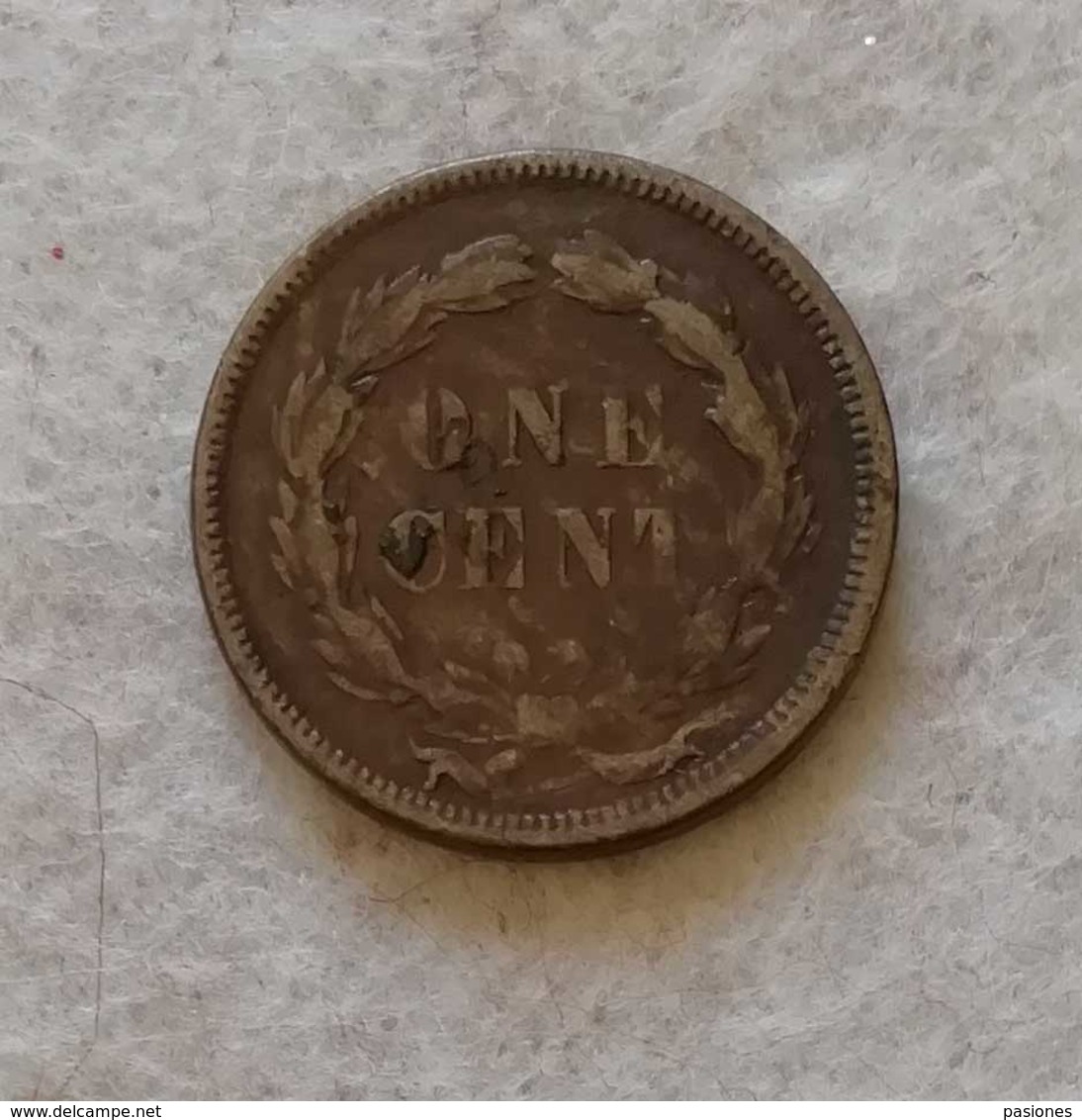 USA One Cent 1859 (primo Anno) - 1859-1909: Indian Head