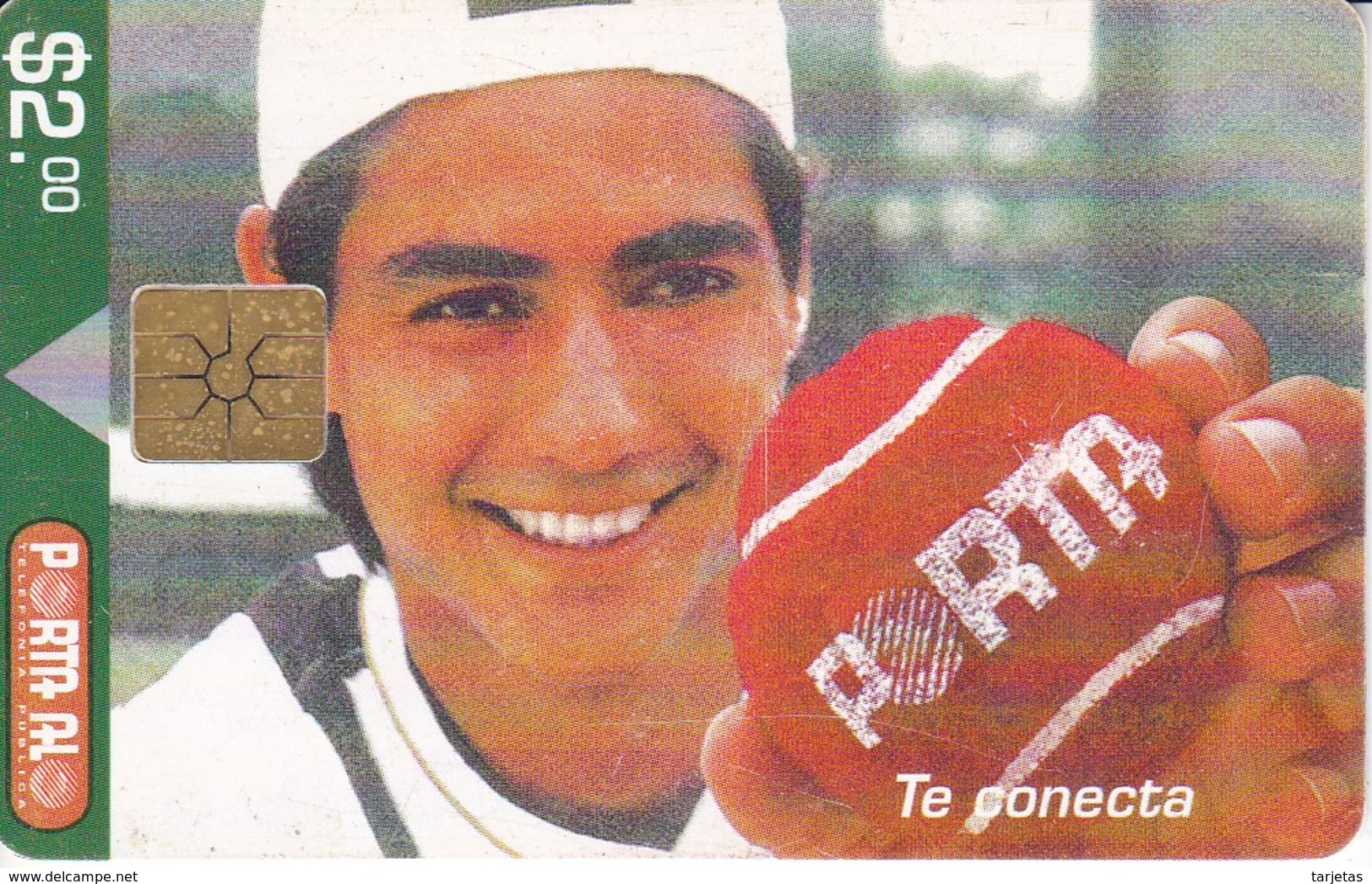 TARJETA DE ECUADOR DE TENIS (TENNIS) PORTA - Ecuador