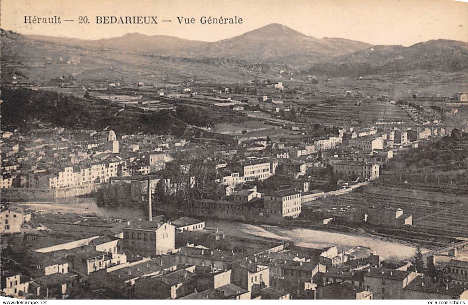 Bédarieux        34            Vue Générale            (Voir Scan) - Bedarieux