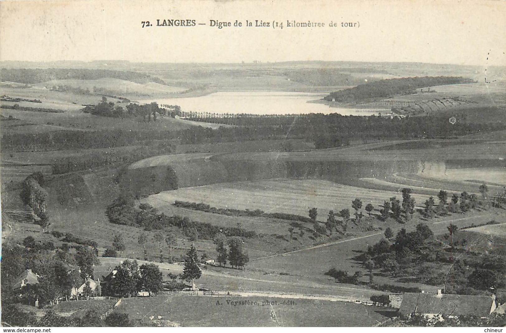 LANGRES DIGUE DE LA LIEZ - Langres