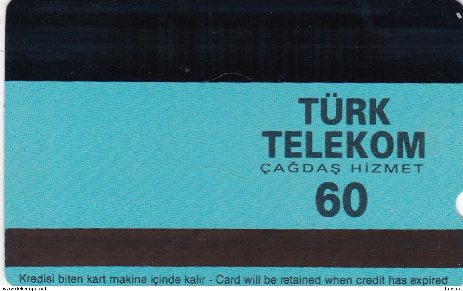 Turkey, TR-PTT-ADV-0087, 60 Units, 1st Anniversary Of Turk Telekom, Satellite, 2 Scans. - Turkey