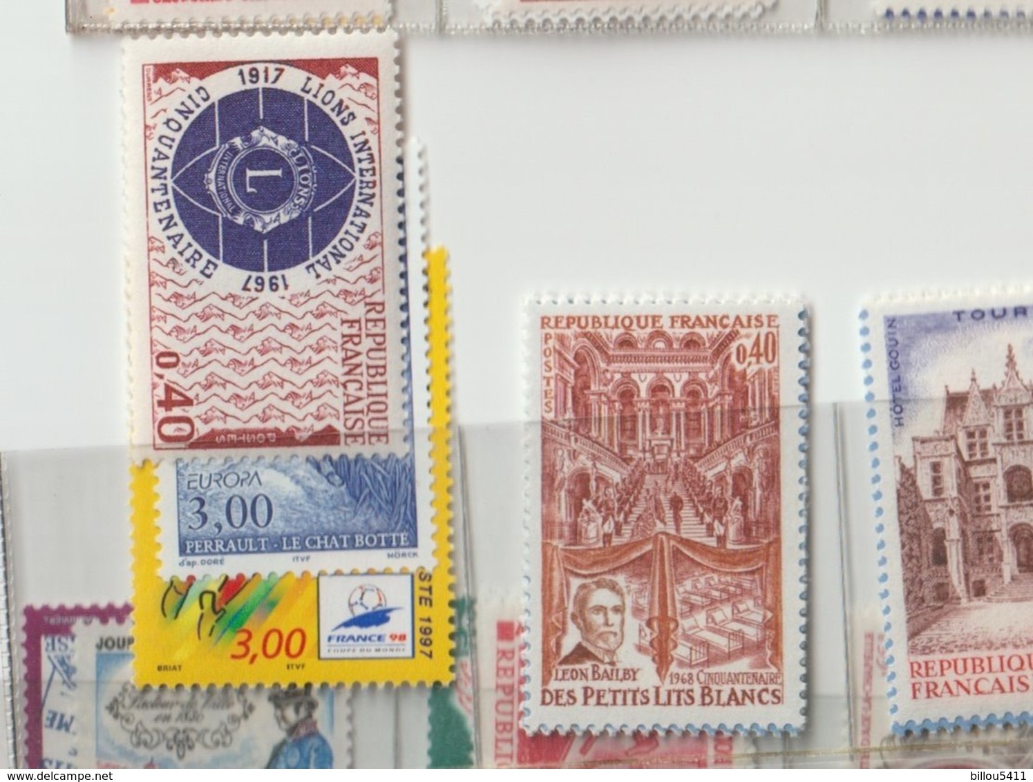 Lot FRANCE Timbres Neufs SOUS FACIALE 268,80 F ( 40,98 € ) Pour 26,50€ "  Prés à L'emploi "  LIVRAISON GRATUITE - Collections