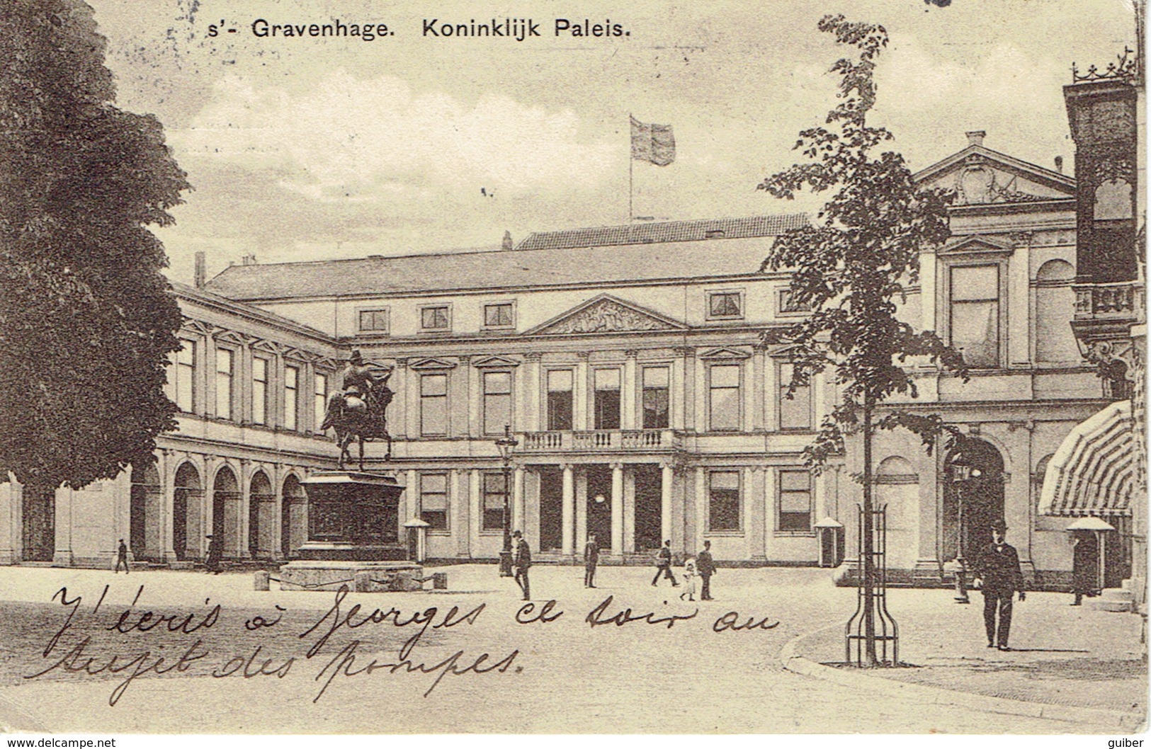 Pays Bas Zuid Holland S'gravenhage Koninklijk Paleis 1911 - Den Haag ('s-Gravenhage)