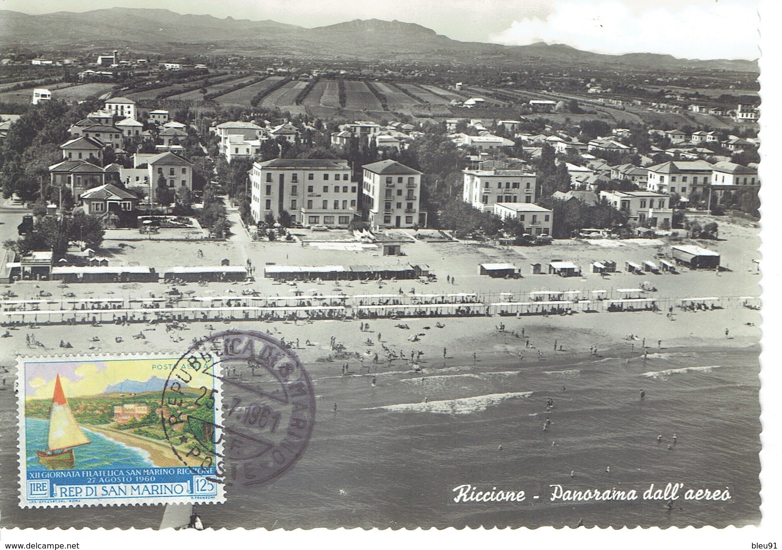 CARTE MAXIMUM RICCIONE 1960 - Verzamelingen & Reeksen