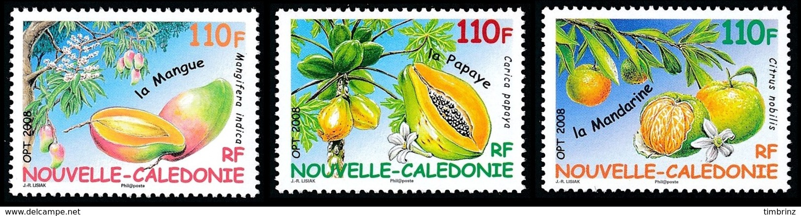 NOUV.-CALEDONIE Année Complète 2008 - Yv. 1034 à 1060 ** - 24 Tp ** MNH ..Réf.NCE23694 - Volledig Jaar