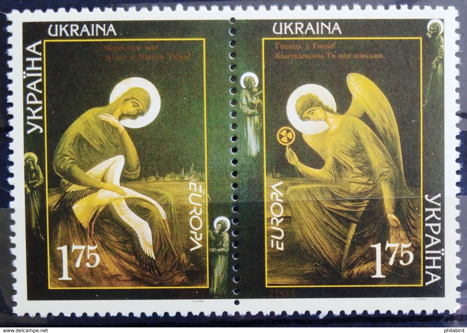 EUROPA        ANNEE 2003       UKRAINE         N° 504/505           NEUF** - 2003