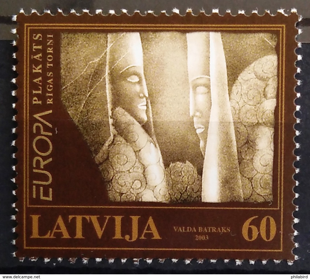 EUROPA        ANNEE 2003       LETTONIE         N° 561           NEUF** - 2003