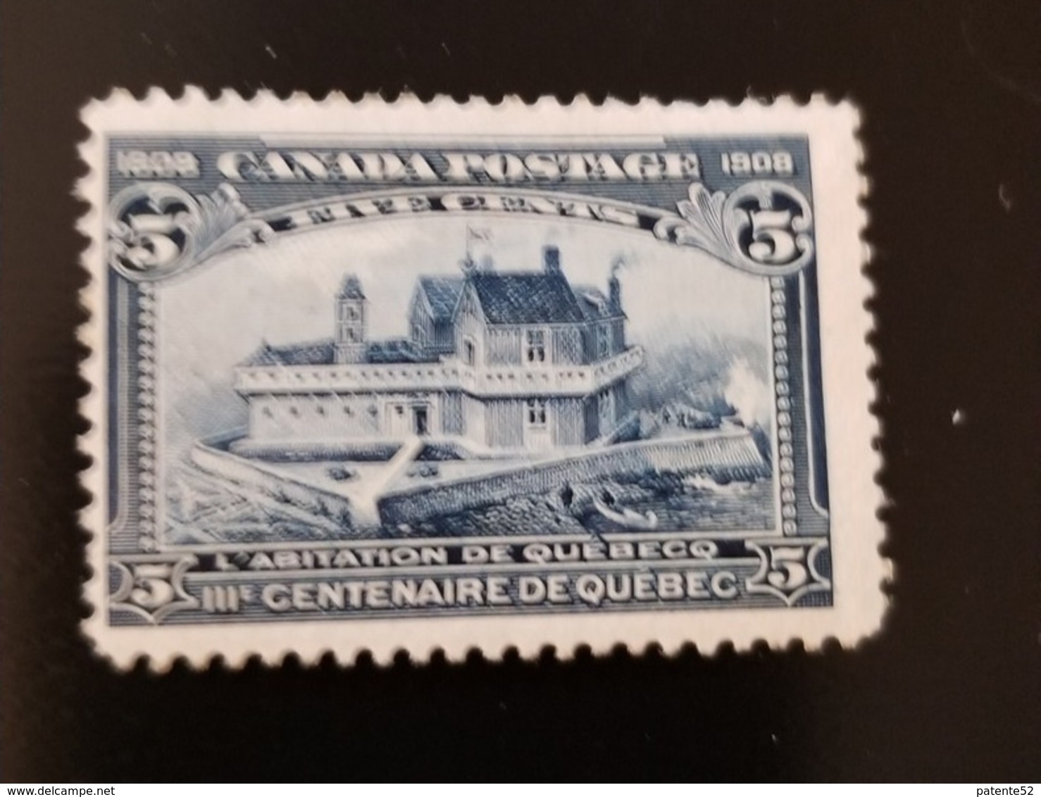 Canada  99 : MNH Fine! Quebec City's 300th Anniversary!Here Is L'Habitation That Champlain Built In The 1600 The Color I - Ungebraucht