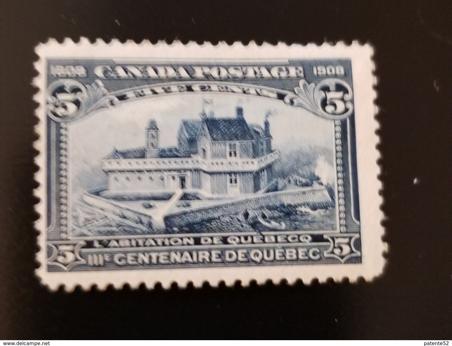 Canada  99 : MNH Fine! Quebec City's 300th Anniversary!Here Is L'Habitation That Champlain Built In The 1600 The Color I - Neufs