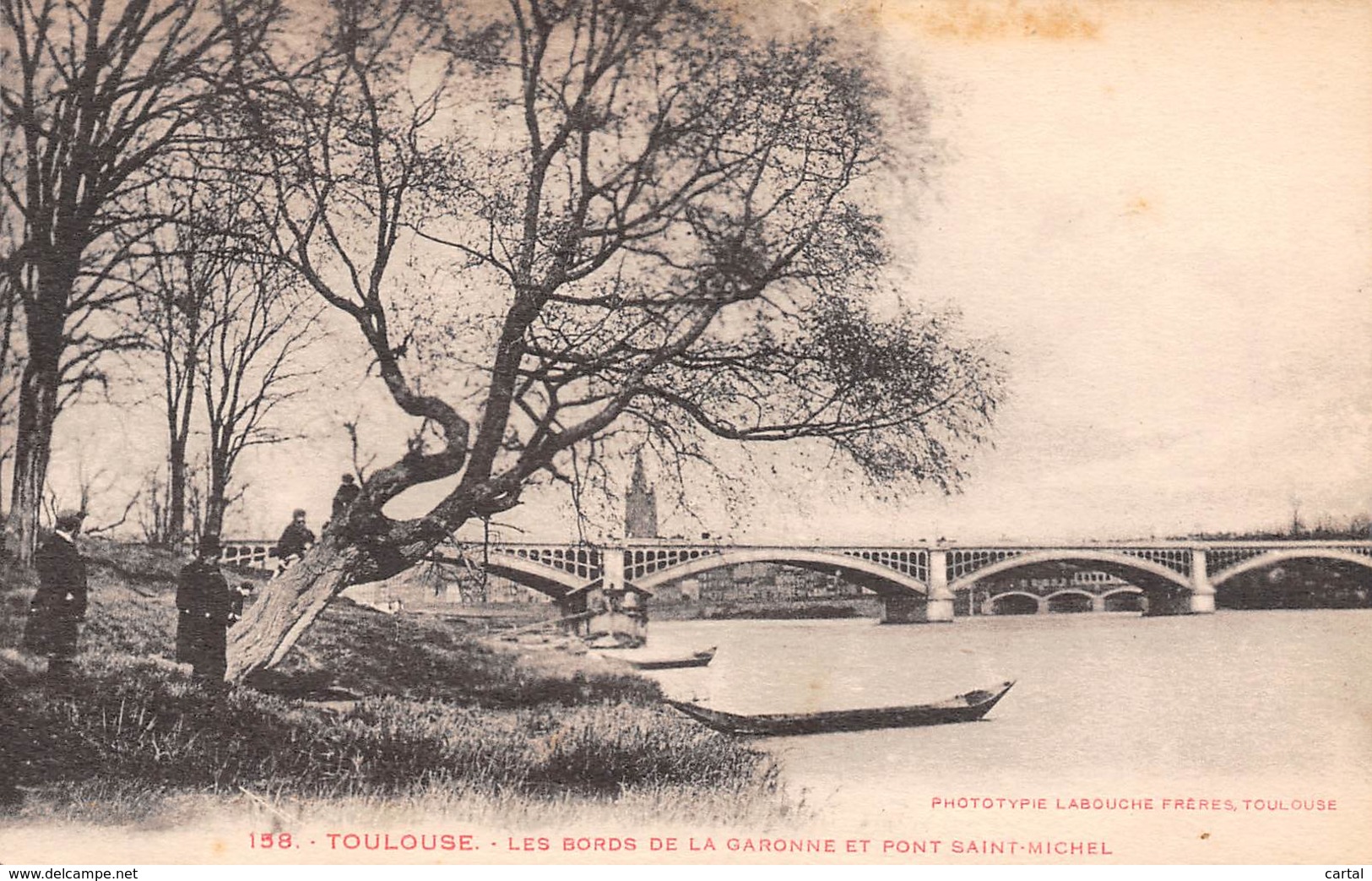 31 - TOULOUSE - Les Bords De La Garonne Et Pont Saint-Michel - Toulouse