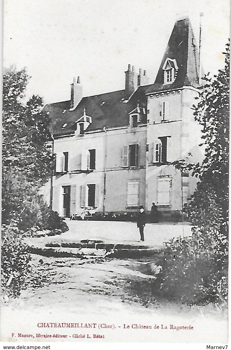 CHER - 18 - Chateaumeillant - La Ragoterie - Château - Les 3 Cartes - Châteaumeillant