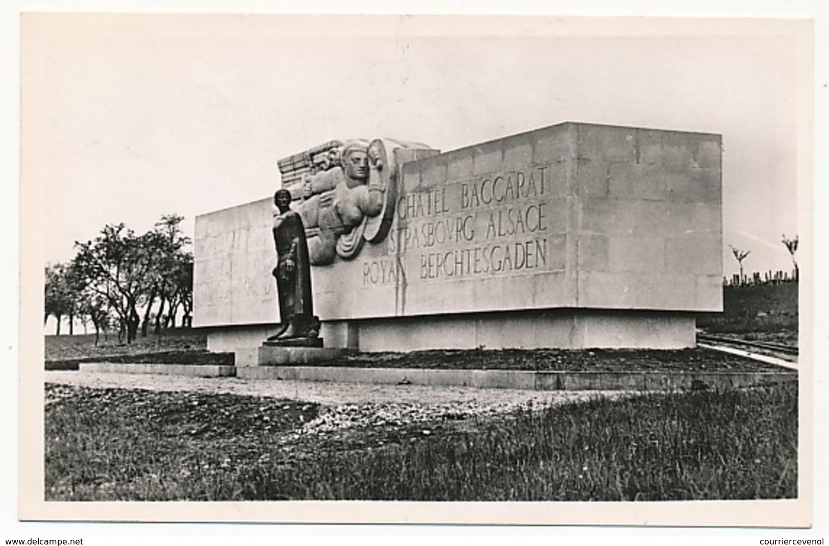 FRANCE - 8F Gandon Cachet Temp."Commémoration Bataille De Chars - Général Leclerc DOMPAIRE Vosges 14 Mai 1950" S/CP - 1945-54 Marianna Di Gandon