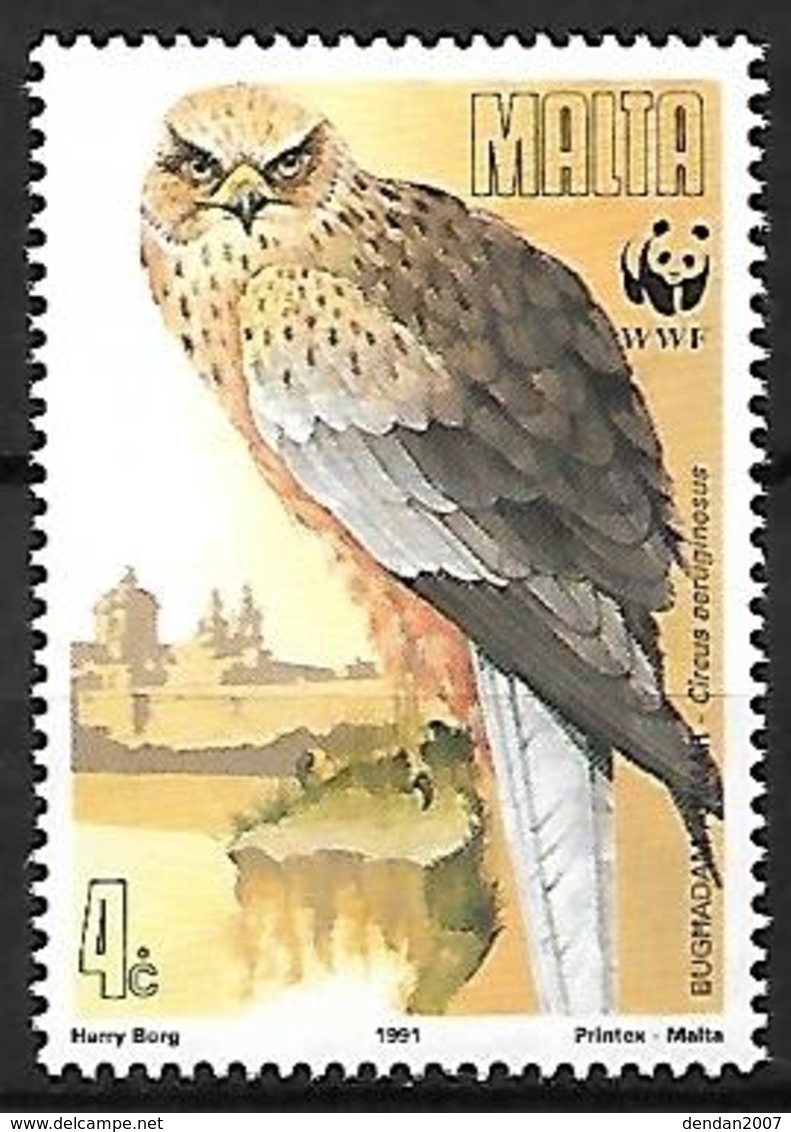 Malta - MNH 1991 :  Western Marsh Harrier  -  Circus Aeruginosus - Águilas & Aves De Presa