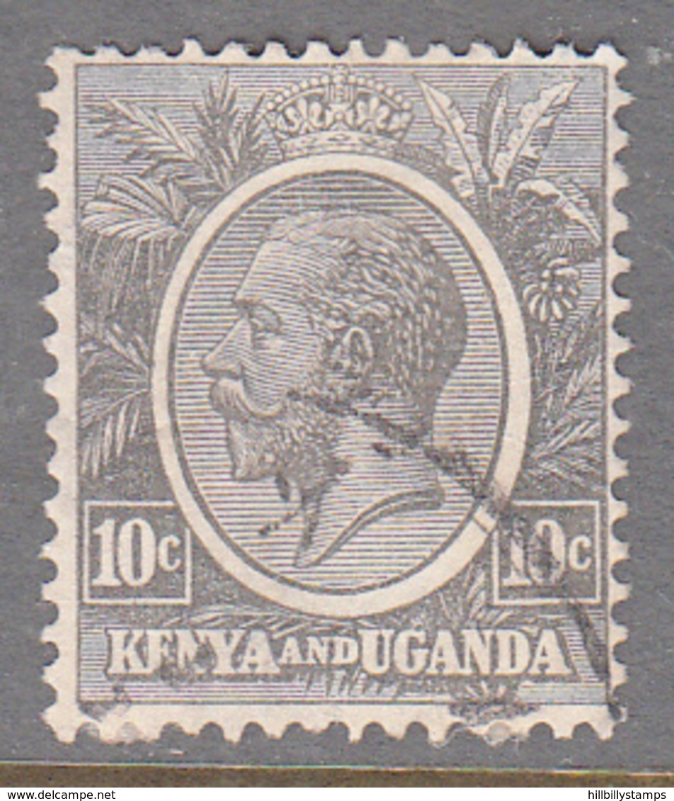 KENYA UGANDA TANGANYIKA    SCOTT NO 22     USED     YEAR  1922 - Kenya & Oeganda