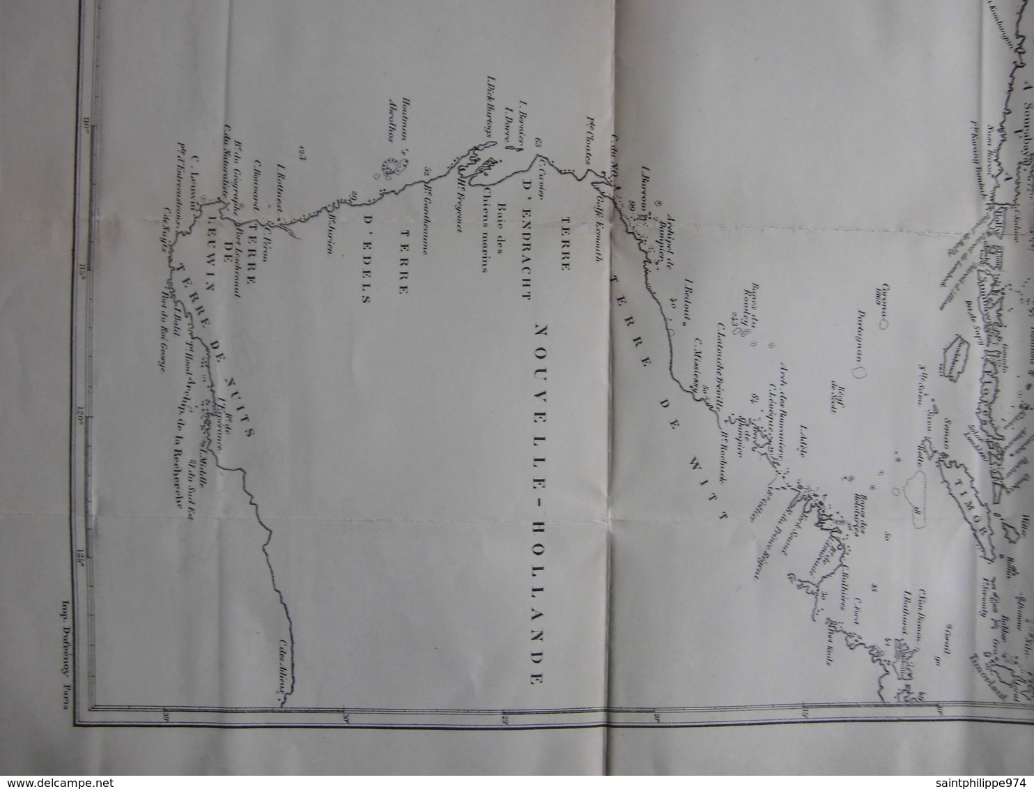 Océan Indien : Grande Carte Dépliante De 1888 Par Jurien De La Gravière - Carte Nautiche