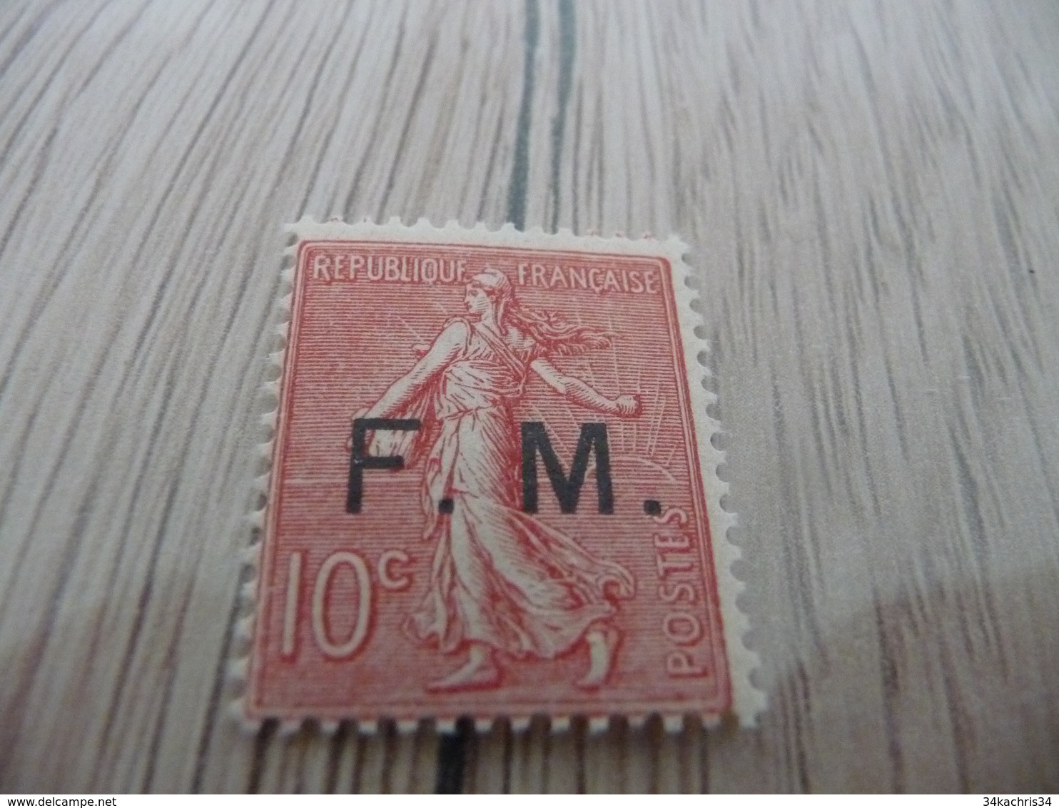 TP France De Franchise Militaire N°4 Sans Charnière - 1927-1959 Mint/hinged