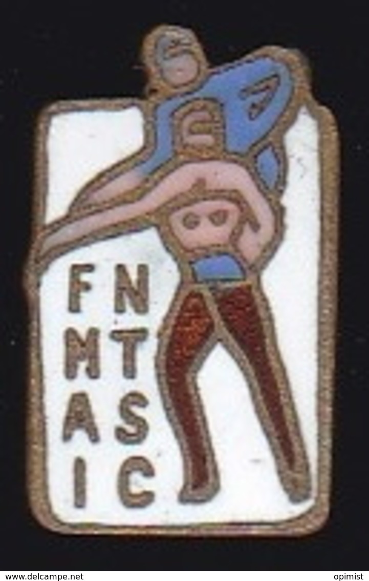 64876 -Pin's-Patinage.F-M-A-I -N-T-S-C - Skating (Figure)