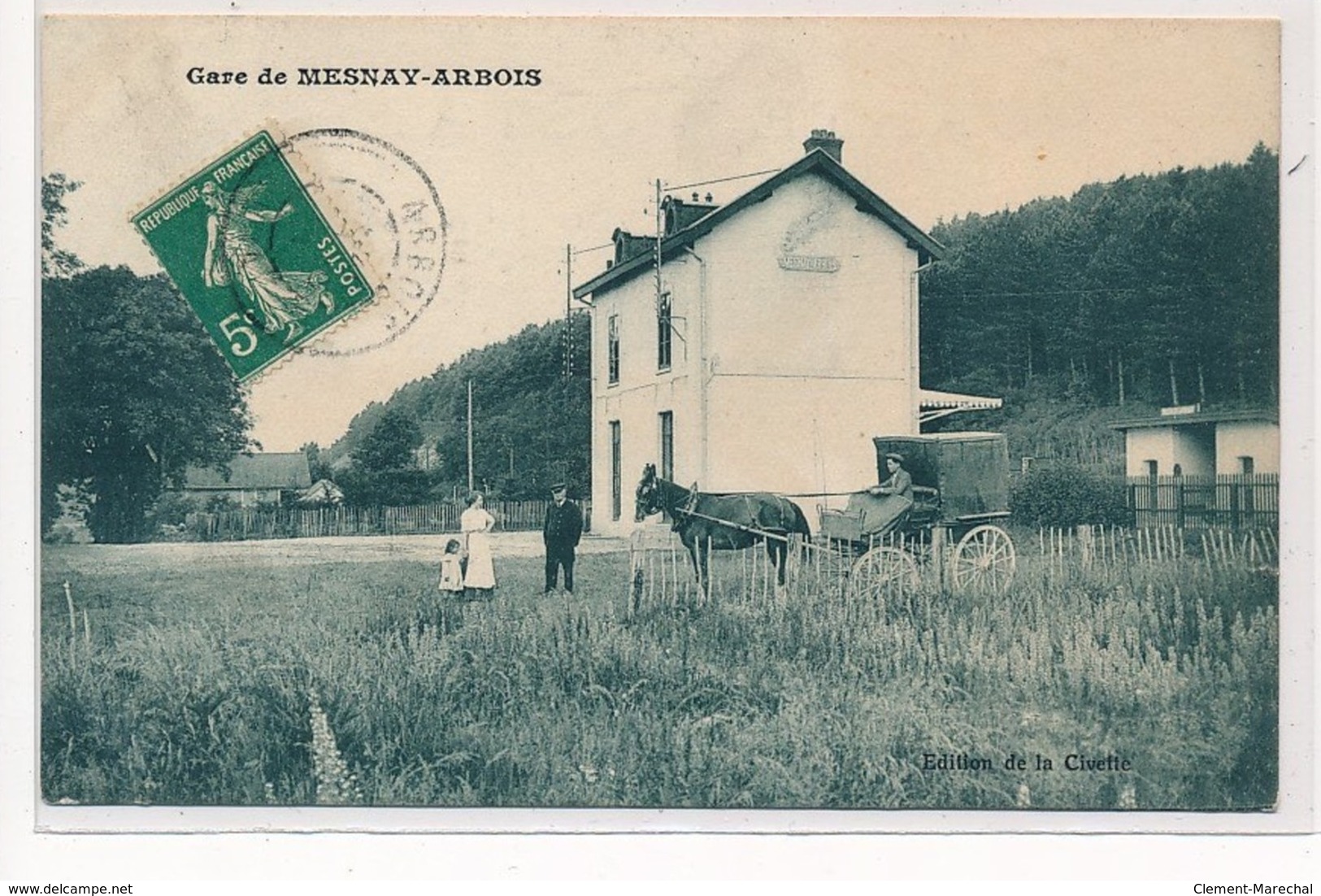 MESNAY-ARBOIS : Gare De Mesnay-arbois - Etat - Other & Unclassified