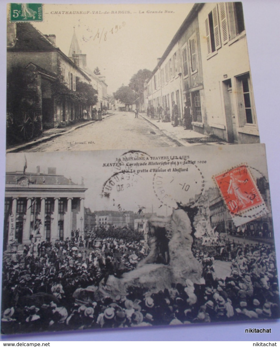 BEAU LOT 100 CARTES POSTALES toutes scannées-Nombreuses animations- DEPART 1 EURO-A VOIR!!