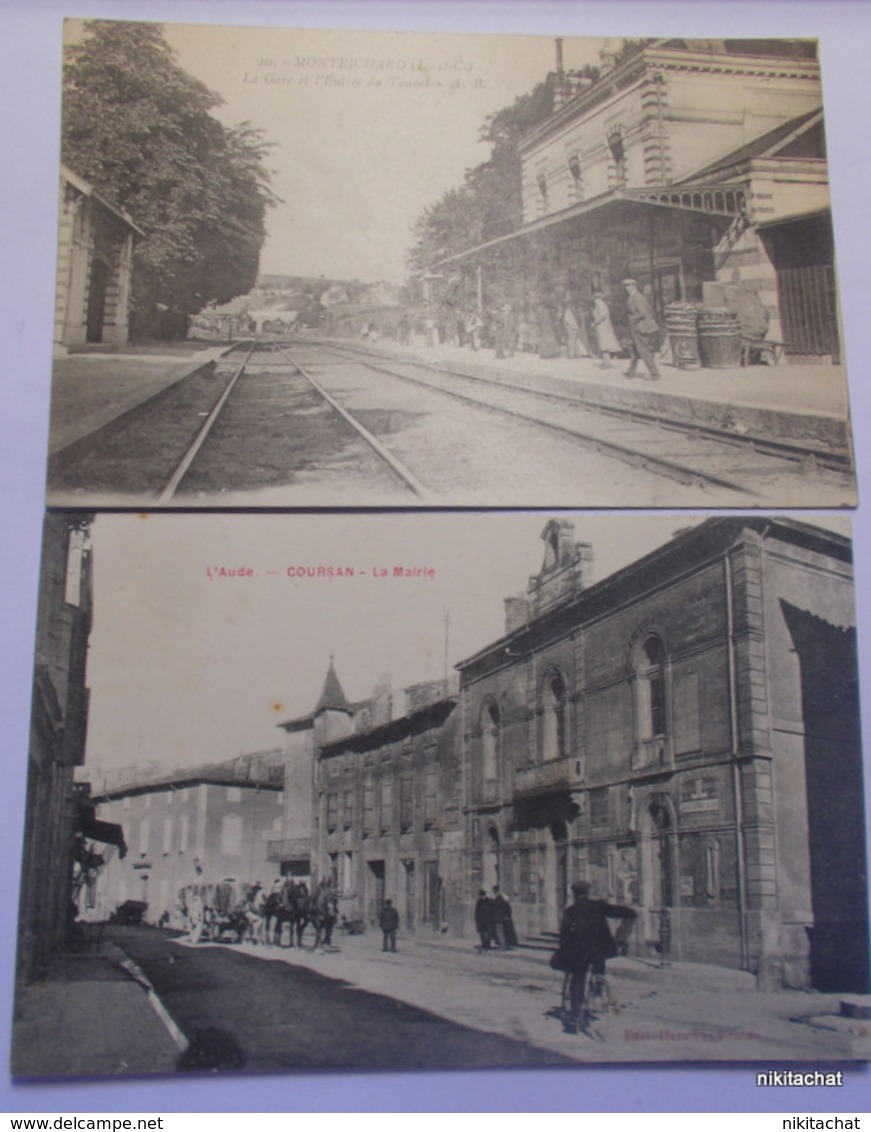 BEAU LOT 100 CARTES POSTALES toutes scannées-Nombreuses animations- DEPART 1 EURO-A VOIR!!