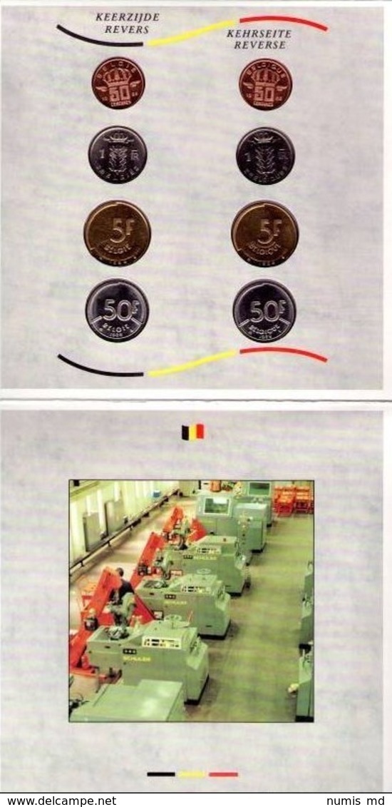 M/MS13 BELGIQUE Série "Fleur De Coin" FDC 1982/1988  (FR+FL) 24 Pièces RARE !! - FDC, BU, Proofs & Presentation Cases