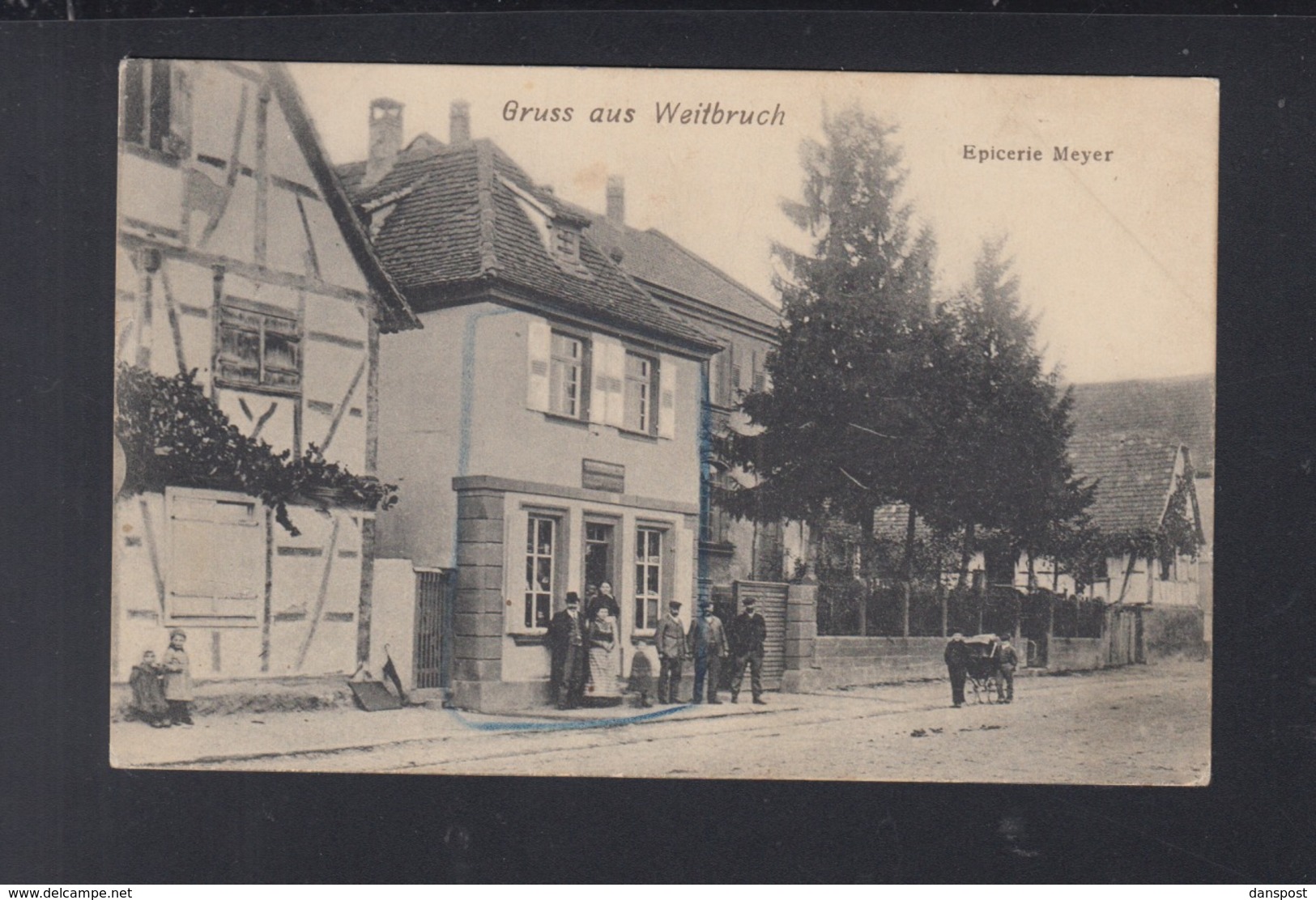 Frankreich France AK Weitbruck 1910 Epicerie Meyer - Haguenau