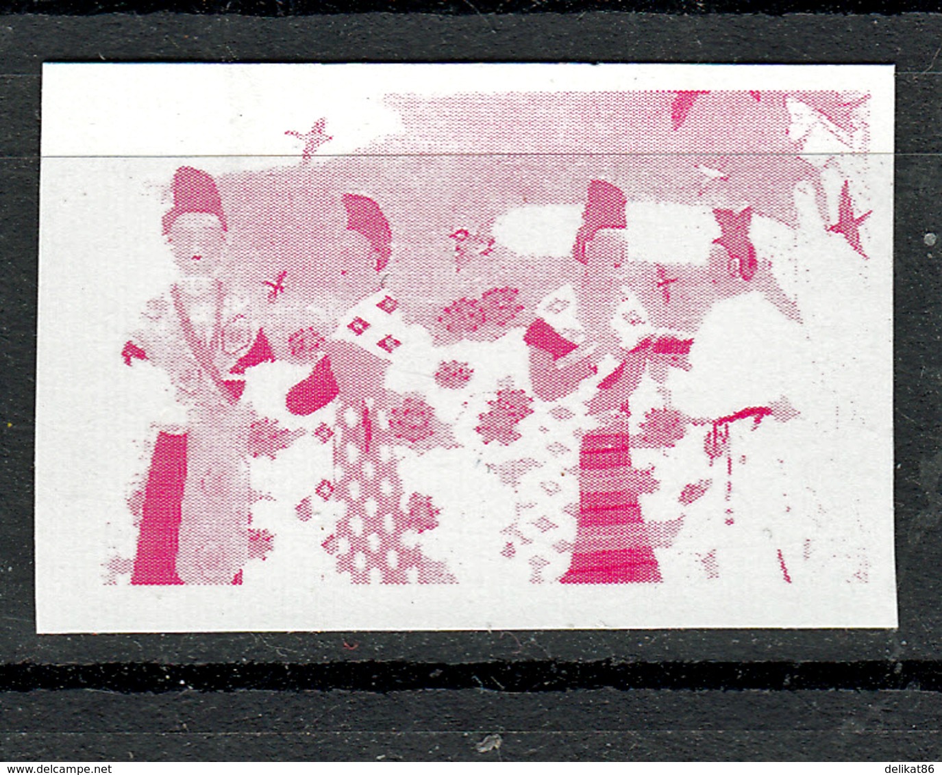 Probedruck Test Stamp Specimen China 1997  "Tang Dynasty Painting" - Nuevos