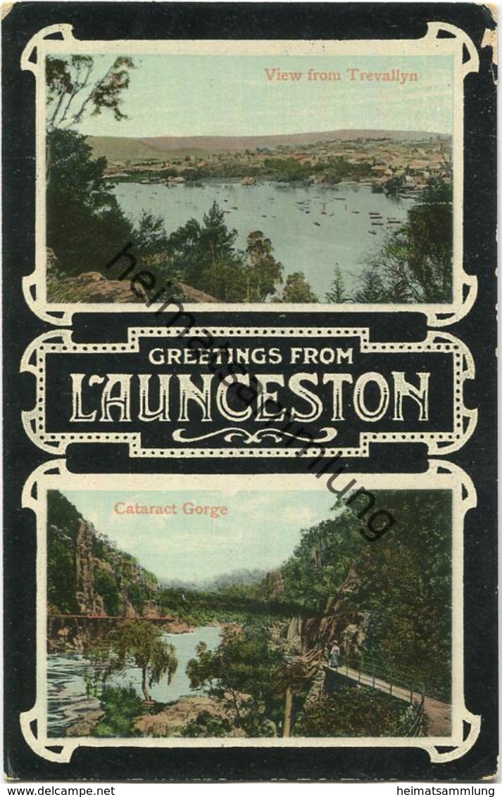 Launceston - Tasmania - Cataract Gorge - View From Trevallyn - Lauceston
