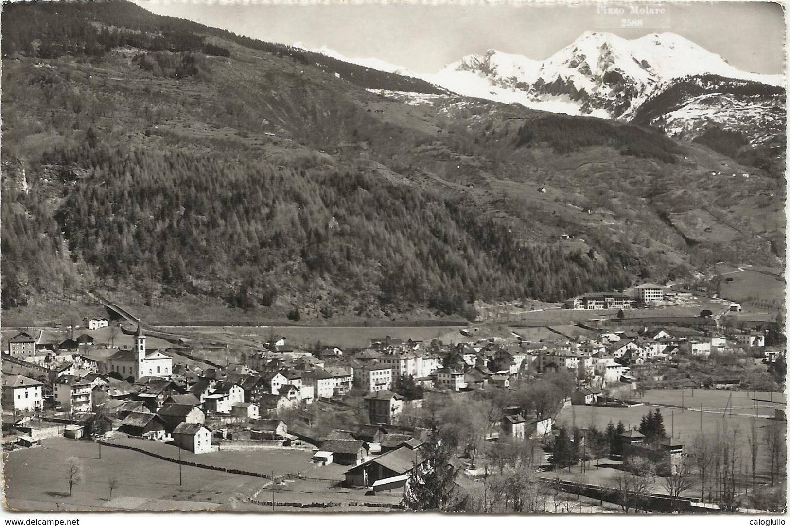 FAIDO - CANTON TICINO - VIAGGIATA 1956 - Faido