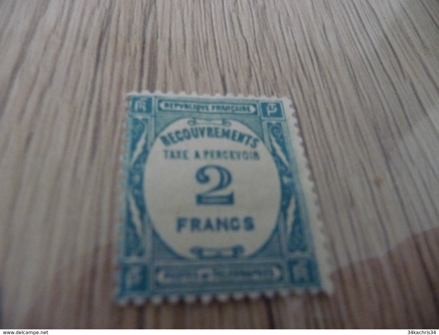 TP France Taxe N°61 Charnière - 1859-1959 Neufs