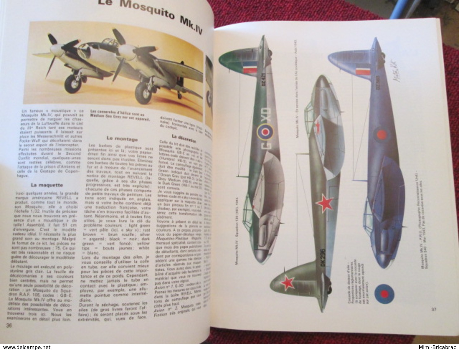 CAGI3  EDITIONS ATLAS + MISTER KIT / LES PLUS BEAUX AVIONS DE LA 2e GM MAQUETTES EN PLASTIQUE 64 P 1981 - Vliegtuigen