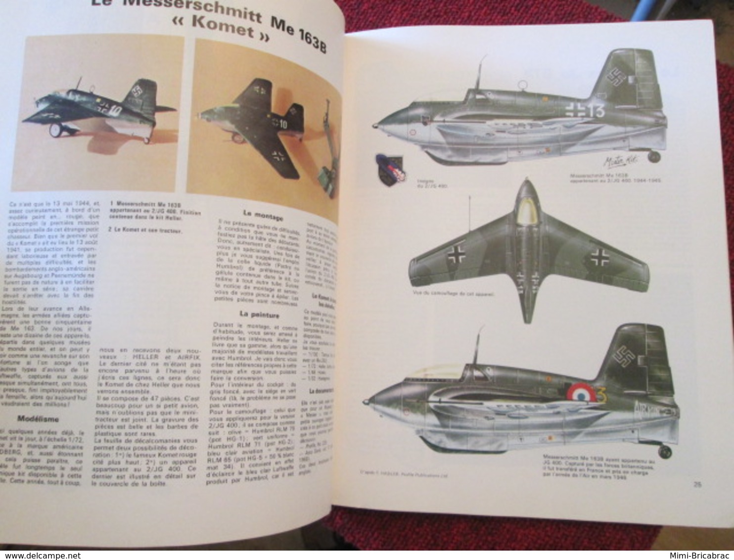 CAGI3  EDITIONS ATLAS + MISTER KIT / LES PLUS BEAUX AVIONS DE LA 2e GM MAQUETTES EN PLASTIQUE 64 P 1981