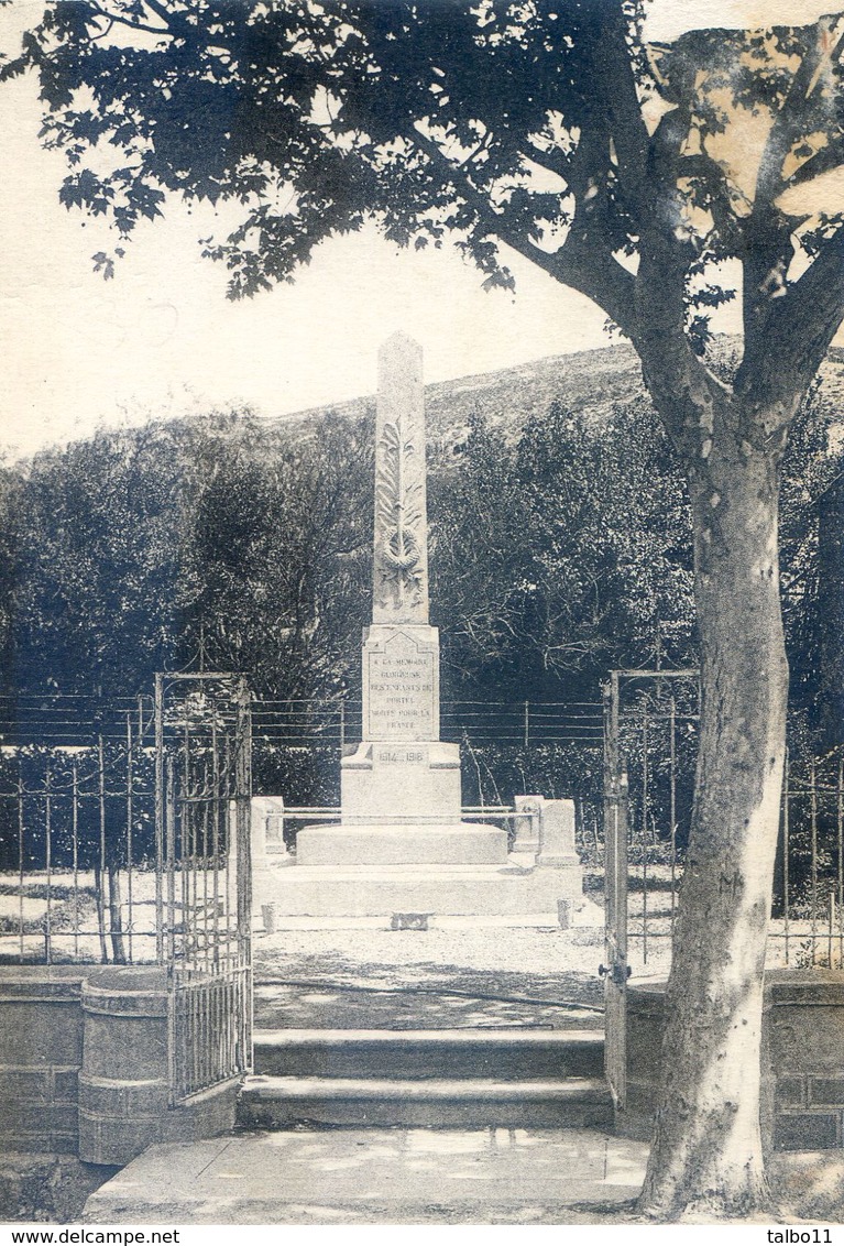 11 - Aude - Portel - Le Monument Aux Morts - Bram