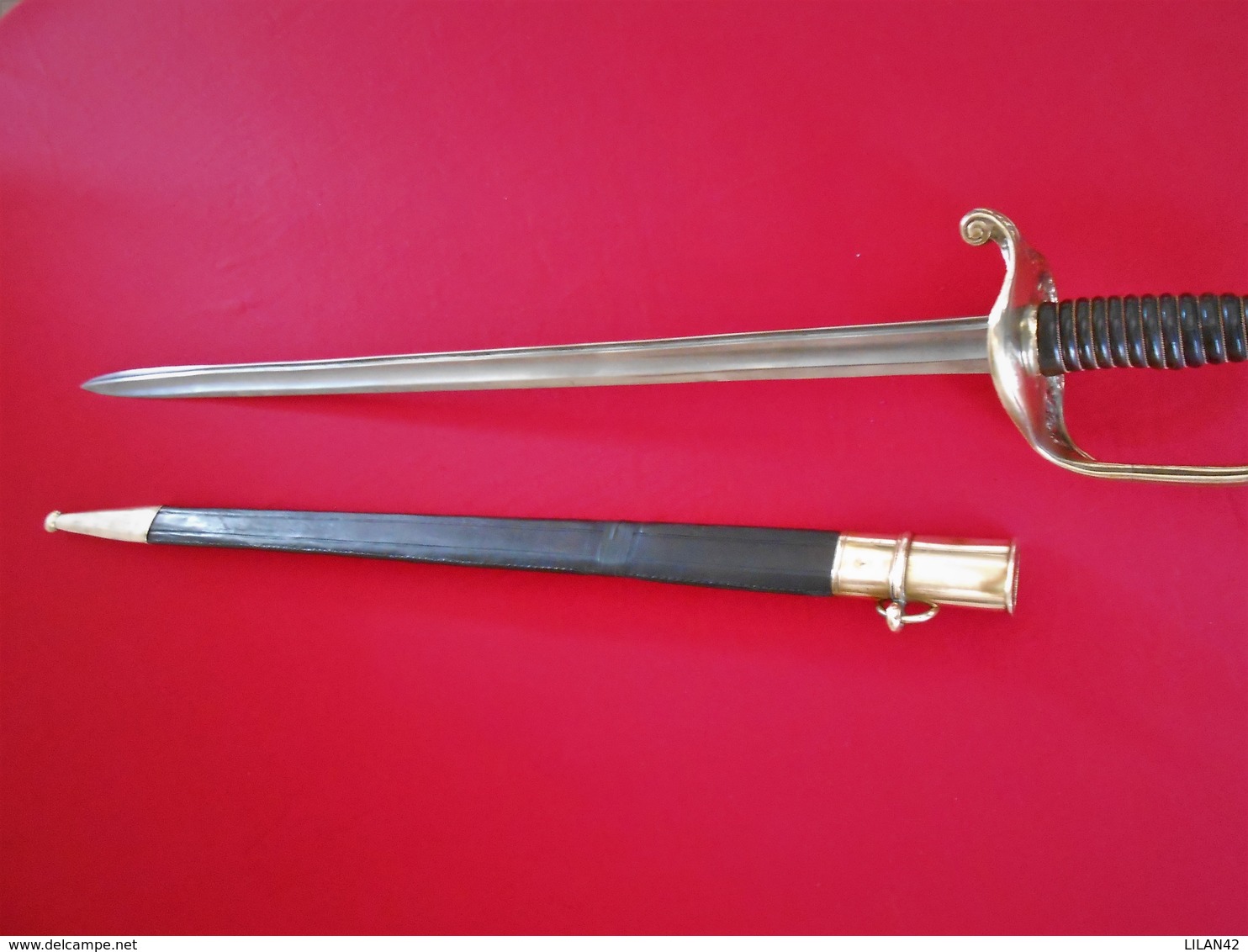 Sabre d officier d infanterie modèle 1845