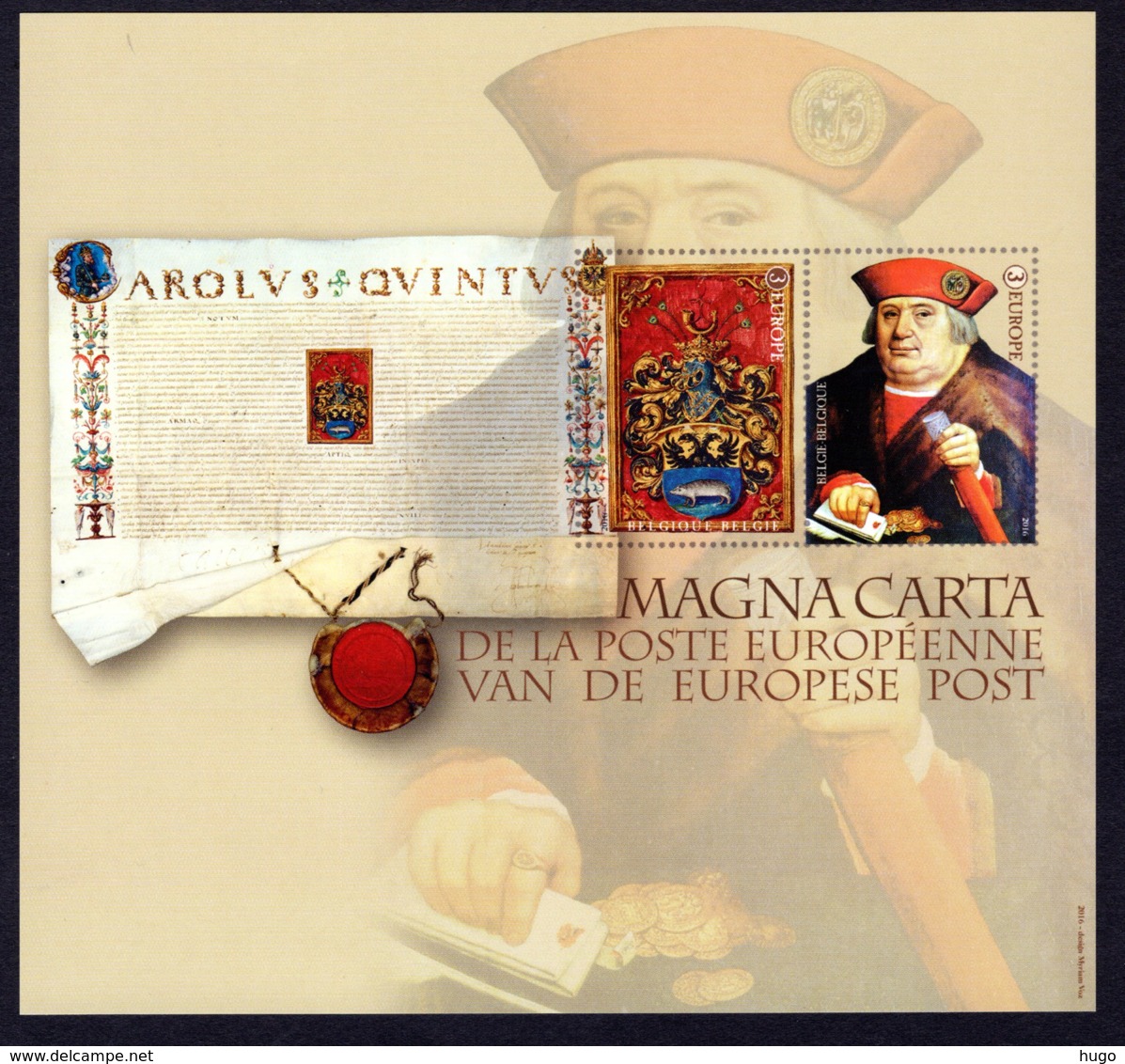 NA33 MNH 2015 Magna Carta Van De Europese Post - Non-adopted Trials [NA]