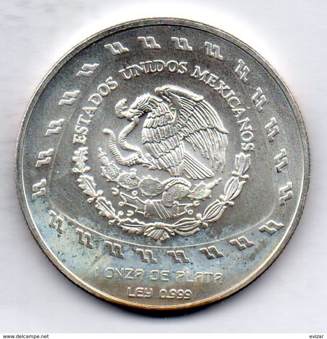 MEXICO, 5 Pesos, Silver, Year 1998, KM #665 - Mexico