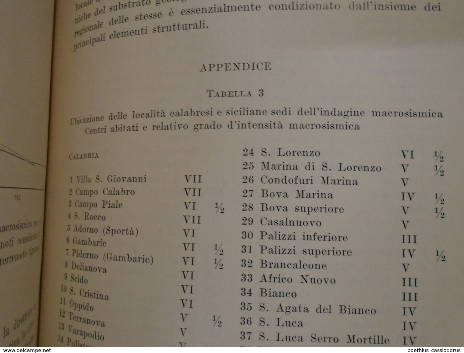 STUDIO MACROSISMICO DEL TERREMOTO  DI REGGIO CALABRIA DEL 16 GENNAIO 1975 A. BOTTARI E. LO GUIDICE - Libri Antichi